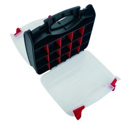 2-SIDED Storage Case - 22 Compartments - Size 370 X 300 X 80MM