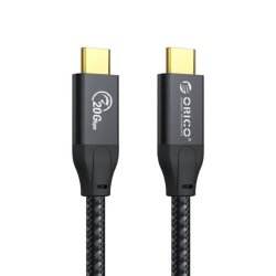 Orico USB3.2 GEN2X2 Braided Type-c High-speed Data Cable - 1M Black