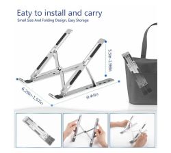 X-stand Adjustable Foldable Laptop Stand.