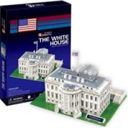 CubicFun Cubic Fun 3D Puzzle - The White House Usa 64 Pieces