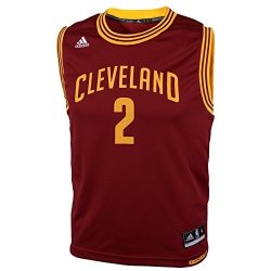 Nba Cleveland Cavaliers Kyrie Irving 2 Youth Replica Road Jersey Red Large