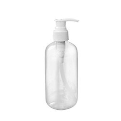Fan-ling 500ML Empty Pump Bottle Clear Plastic Pump Bottle Refillable For Shampoo Body Wash Soap Or Lotion Dispenser 3 Pack