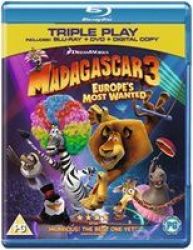 DreamWorks Animation Madagascar 3 - Europe&#39 S Most Wanted Blu-ray Disc