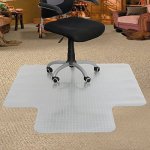 New 48" x 36" PVC Home Office Chair Floor Mat for Wood/Tile 2.20mm Thick 