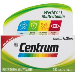 Centrum Multivitamin 100 Tablets