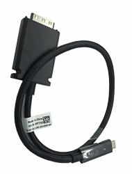 Thunderbolt Usb-c Cable 5T73G For Dell Docking Station Thunderbolt TB15 TB16 K16A Dock Compatible Dell Dpn 5T73G 05T73G 3V37X 03V37X Docking Station Cable