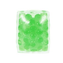 Stress Relief Ball Fimkaul Spongy Bead Stress Ball Squeezable Stress Square Squishy Toy Green