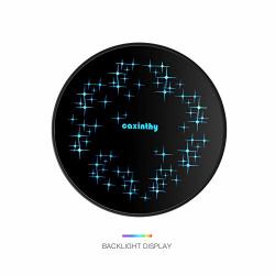 Light Up Wireless Charger 10W Fast Charger With Colorful LED Backlight Display Cute Charger For Samsung Galaxy S10 S9 Iphone X 11 Pro 8