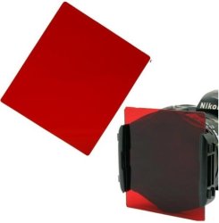 Monotone Nd Filter For Cokin P Type Filter Red
