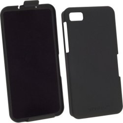 Ventev Colorclick Air Pro Snap-on One Piece Case - Blackberry Z10 - Black