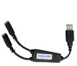 USB Esquire Adapter For 2 Keyboard Device Retail Box 3 Months Warranty