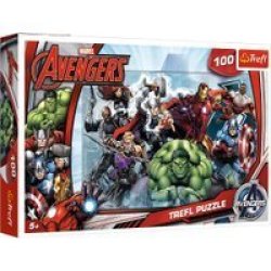Marvel Avengers Jigsaw Puzzle - Lets Attack 100 Pieces