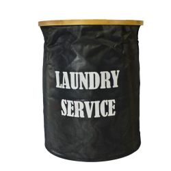 'laundry Service' Large Storage Foldable Laundry Basket
