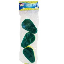 @home Dish Doctor Replacement Scouring Pads 3PCS