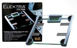 Elektra Body Fat Or Hydration Monitor Scale - Clear