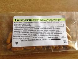 Tumeric Indian Saffron yellow Ginger Caps