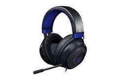 Razer Kraken Gaming Headset 2019 - Console Edition - Blue black : Lightweight Aluminum Frame - Retractable Noise Cancelling MIC - For PC Xbox PS4 Nintendo Switch