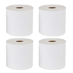 4 Rolls 1800 Labels 4" X 6" Thermal Shipping Labels Compatible With Fangtek Zebra & Soonmark Label Printer Not For Dymo 4XL 450 Labels roll Direct Thermal Address & Shipping Labels