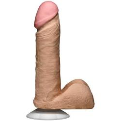 Doc Johnson The Realistic Cock With Removable Suction Cup - Ultraskyn - 6 Inch - F-machine And Harness Compatible Dildo - Vanilla