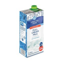 LIFESTYLE FOOD Uht Process Long Life Milk 1L - Full Cream