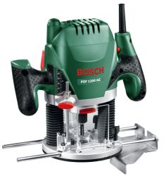 Bosch Router 1200W Collet 1 4IN 6MM 8MM Plunge 55MM Diy POF1200AE