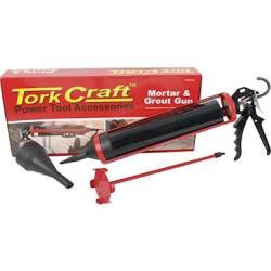 Tork Craft Mortar & Grout Gun 1000ML 310MM 2000N Cw 2 X Nozzle & Mixer