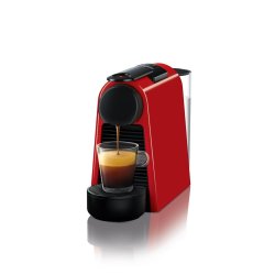 Essenza 1450W MINI Automatic Espresso Machine Pyramid Ruby Red