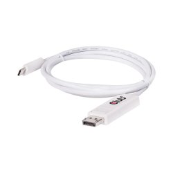 Club 3D 1.2M USB 3.1 Type-c To Displayport 1.2 Uhd Cable CAC-1517
