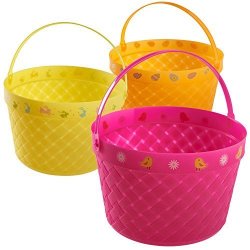 Prextex Easter Eggs Basket Great For Easter Egg Hunts And Easter Eggs Festival