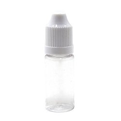 25 Pcs Clear Pet Plastic Empty 10ML Squeezable Dropper Bottles Ejuice Eye Liquid Light Oils Essential Oil Dropper Bottle Container