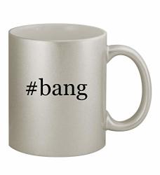 Bang - 11OZ Hashtag Silver Coffee Mug Cup Silver