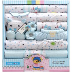 Newborn Baby infants 100% Cotton Clothing Cute Gifting SET-18 Piece