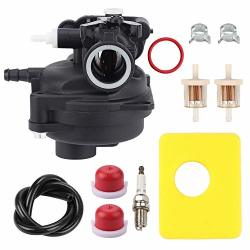 Bqbs 799583 Carburetor For Briggs & Stratton Briggs & Stratton 09P602 9P602 500E Series 4-CYCLE Vertical Engine Toro Craftsman Mtd Lawn Mower Edger With 799579 Air Filter Kit