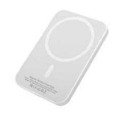 Magsafe Magnetic Wireless Power Bank 5000MAH-WHITE