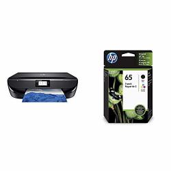 Hp Envy 5055 Wireless All-in-one Photo Printer Hp Instant Ink & Amazon Dash Replenishment Ready M2U85A With Std Ink Bundle