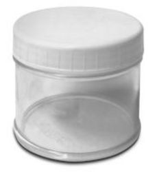 Plastic Pot With Cover 150ML