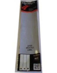 Lever Arch File Labels Value Pack 24 Pack Grey