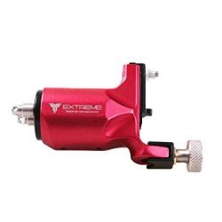 Dragonhawk Extreme Rotary Tattoo Machine Carbon Steel Machine For Tattoo Artists With Normal Clip Cord Coloring Red