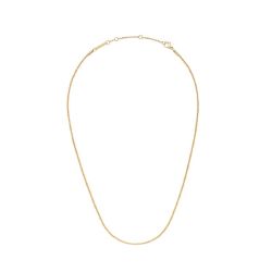 Elan Twisted Chain Necklace Gold - Long