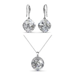 DESTINY Nyla Set With Swarovski Crystals - White