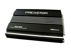 Predator Pr-4.4000 4000w 4 Channel Amplifier