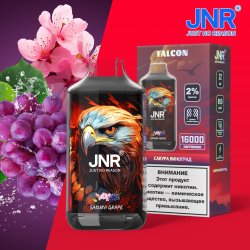 Jnr Vapor - Falcon Sakura Grapes 5% Nic 16000 Puff 10PCS