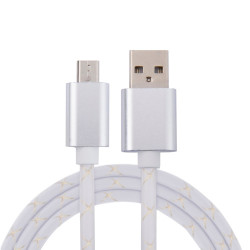 Metal Head 3a Current Micro Usb To Usb 2.0 Data Sync Cable For Samsung Galaxy S7 S6 S6 Edge ...