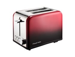 Russell Hobbs Ombre 2-SLICE Toaster 815W Red