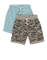 FLEECE Camo Shorts 2 Pack