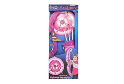 King Sport - Pink Archery Set With Target