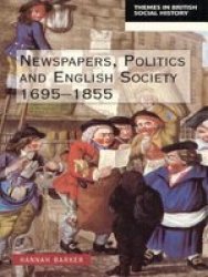 Newspapers And English Society 1695-1855 Paperback