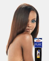 Milkyway Pure Remy Pure Yaky Weave 100% Human Hair 10 - 1B Off Black