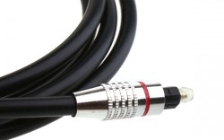 2m 6.5ft Digital Audio Optical Fiber Toslink Cable Cord