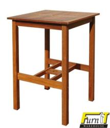 Bar Table 2 Seater Square 70cm - Hardwood - Outdoor